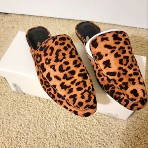 A new day Leopars print slide on women's shoe